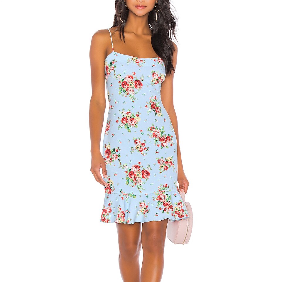 Like New Zadie Floral Banks Dress In Floral Multi